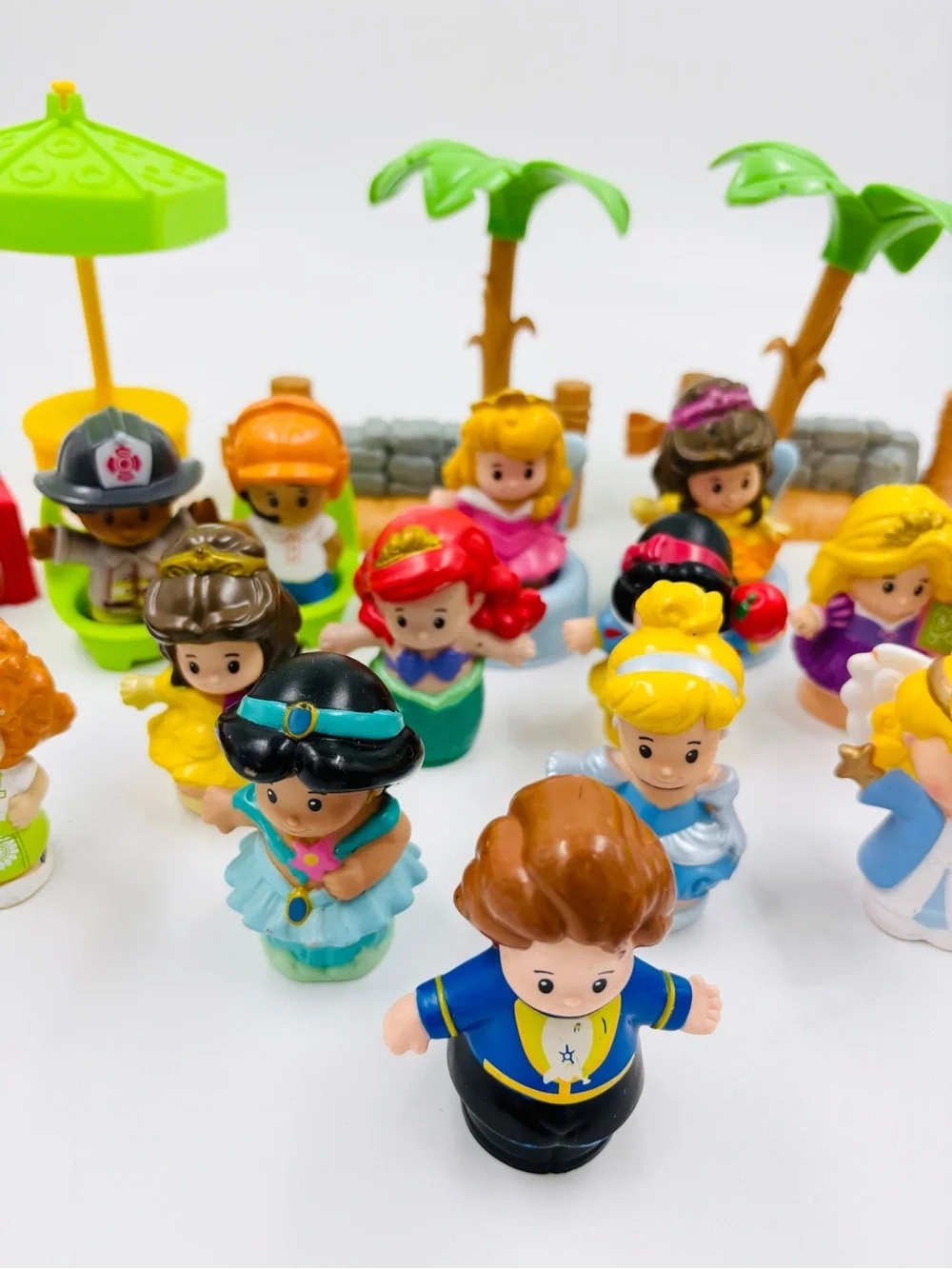Fisher Price Little People Toy Lot Bundle Disney Princess Nativity Set Pieces